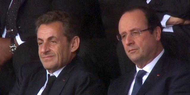 François Hollande et Nicolas Sarkozy : leur échange musclé durant l’hommage national de Johnny Hallyday
