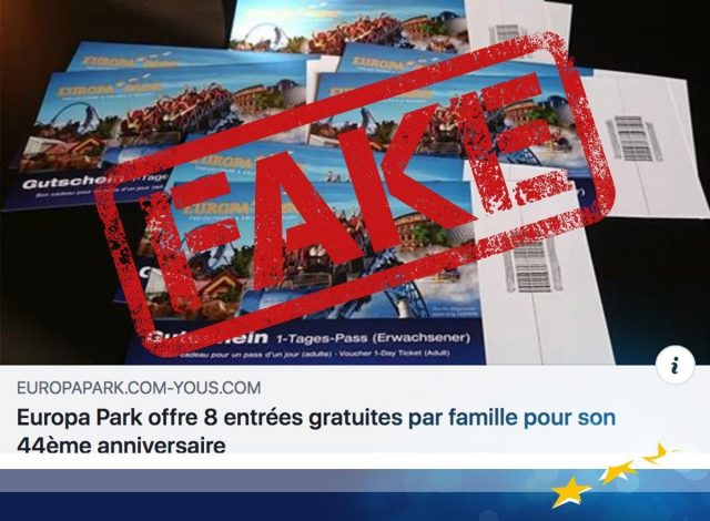 Arnaque aux Parcs d’attractions : gare aux faux concours proposant de gagner des places